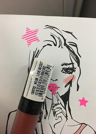 Beden çeşitli Renk Mat Likit Ruj 09 Love Secret-4ml