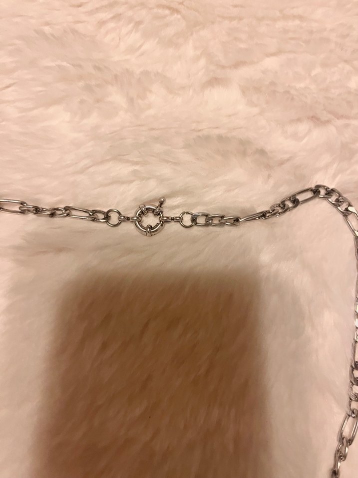 Parlak taşlı kolye - Görsel 5