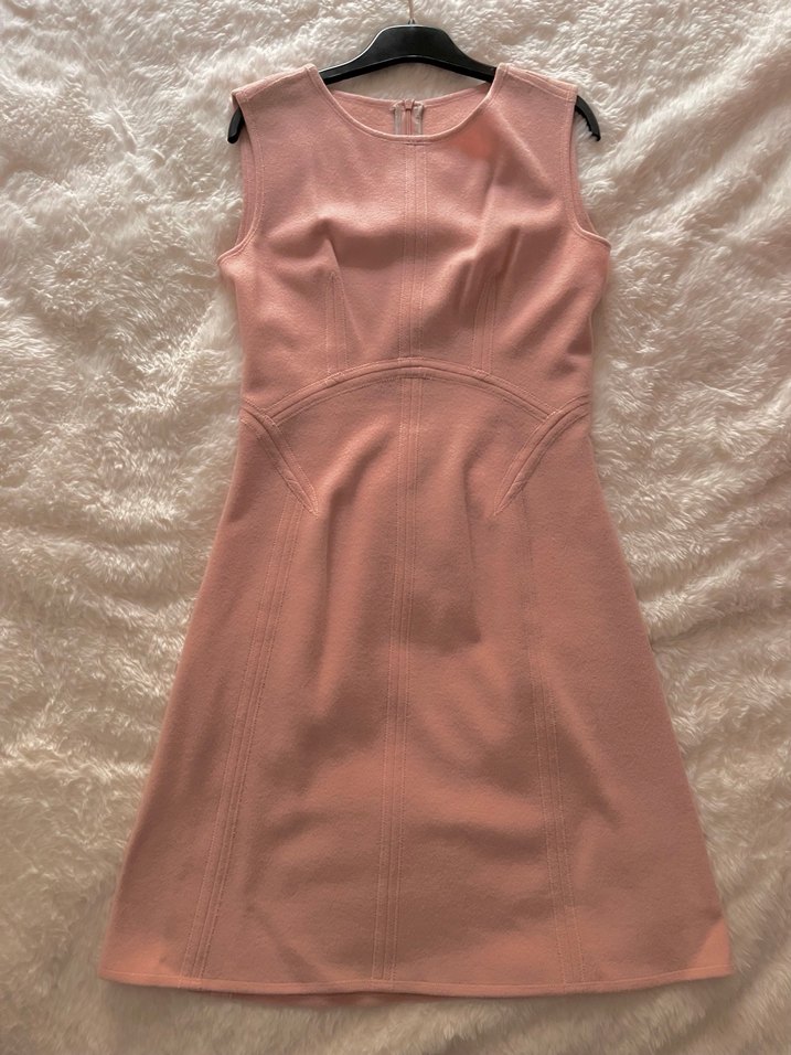 Vakko Pembe Elbise - Görsel 4