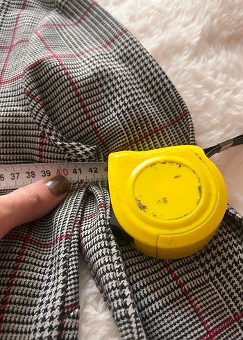 Gri Kırmızı Elbise - Görsel 5