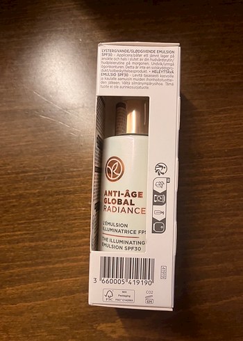 Yves Rocher Anti-Aging Aydınlatıcı Emülsiyon SPF30 - Görsel 3