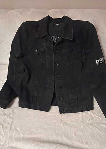 Siyah Denim Ceket - Görsel 2
