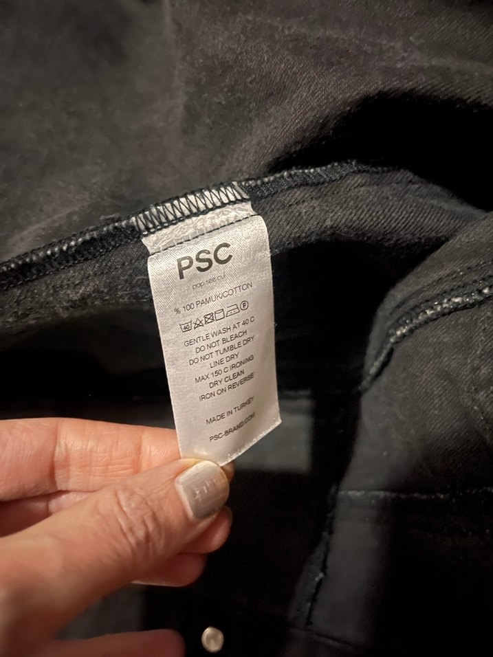 Siyah Denim Ceket - Görsel 5