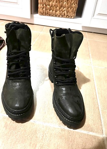 Tommy Hilfiger Kadın Deri Bot - Görsel 2