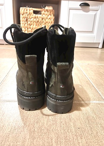 Tommy Hilfiger Kadın Deri Bot - Görsel 5