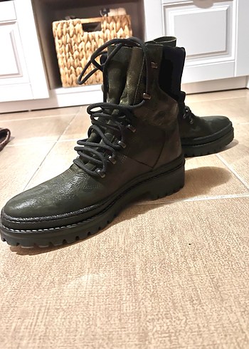 Tommy Hilfiger Kadın Deri Bot - Görsel 4