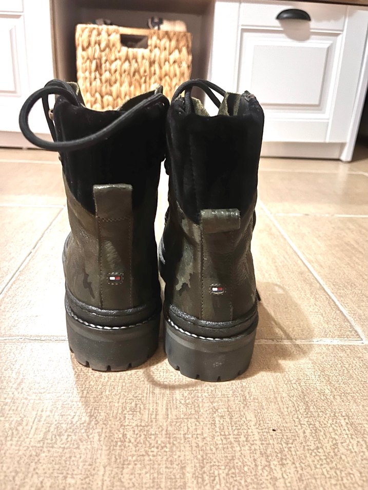 Tommy Hilfiger Kadın Deri Bot - Görsel 5