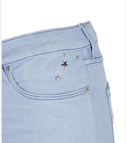 Guess açık mavi legging jean