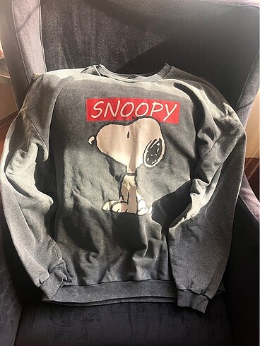 Snoopy gri Sweatshirt