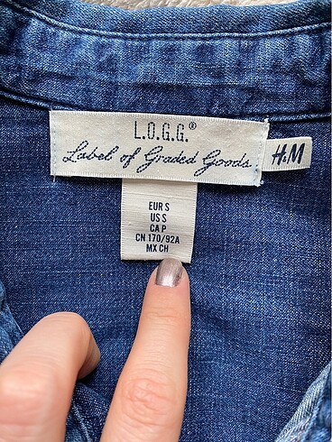 s Beden H&M Man Kot Gömlek