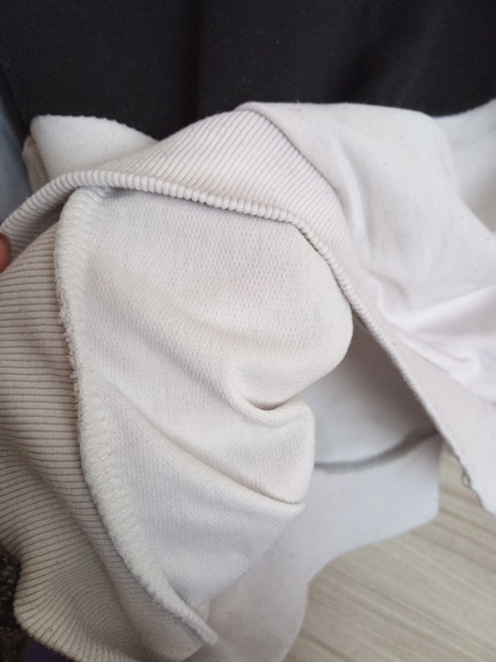 Renk Bloklu Kapüşonlu Kadın Sweatshirt - Görsel 2