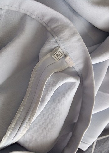 Gri Kadın Kumaş Pantolon - Normal Boy - Görsel 3