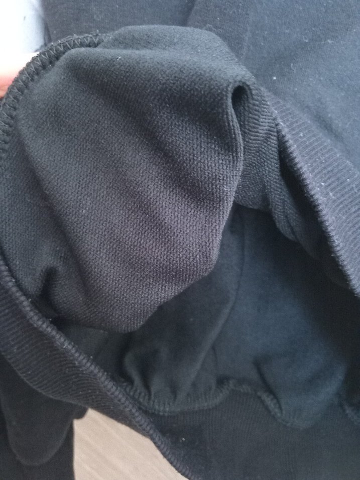 Çiçek Desenli Gri Kadın Sweatshirt - Görsel 2