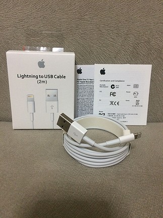 orijinal iphone 1 metre şarj kablosu 2 adet
