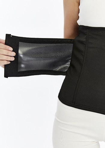 Siyah#Termal#sauna#bel#kemer - Görsel 3