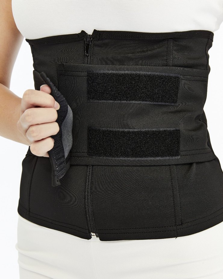 Siyah Bel Korsesi, Orta Boy, Sıkı Oturan - Görsel 3