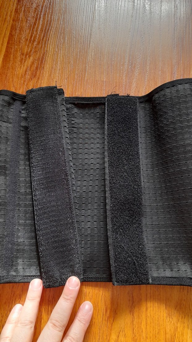 Siyah Düz Desenl lohusa Korsesi - Görsel 2