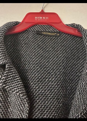 Gri Uzun Kadın Yün Kaban grıztalize - Görsel 2