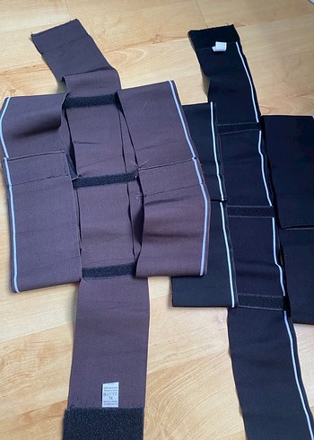 Siyah Pilates Egzersiz Bandı bel korse - Görsel 2