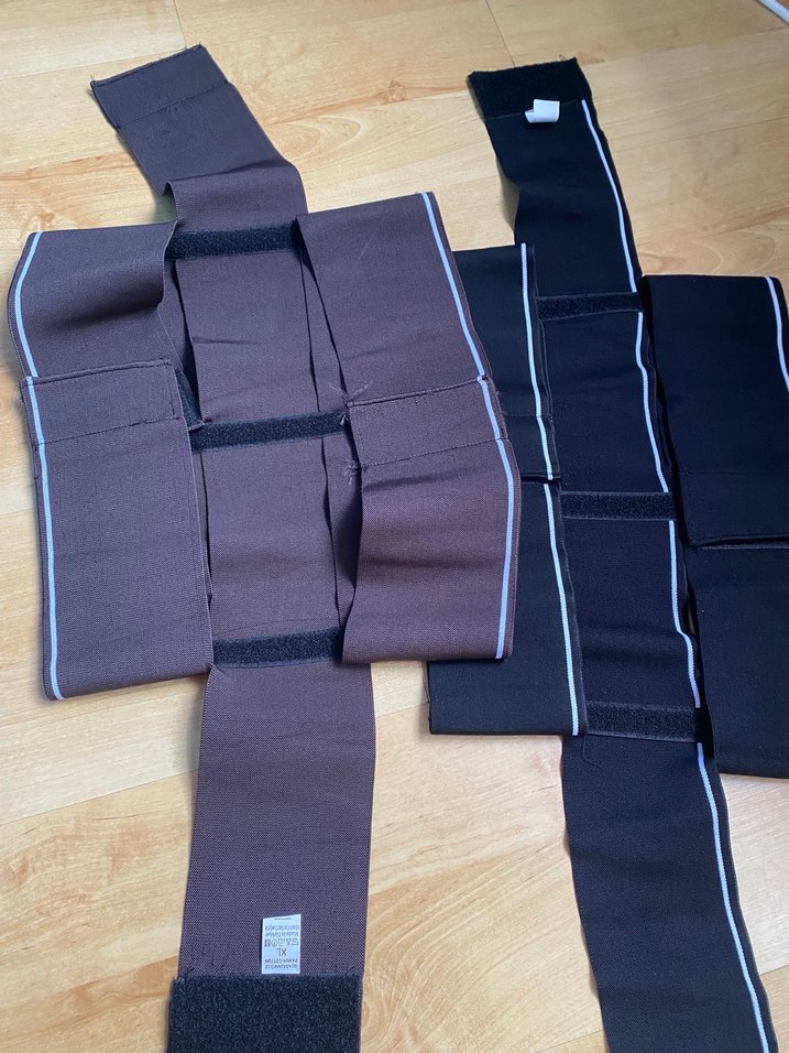 Siyah Pilates Egzersiz Bandı bel korse - Görsel 2