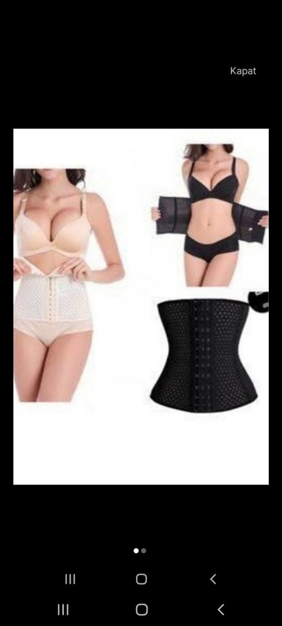 ten renk Elastik Straplez Lohusa Bel Korsesi - Görsel 2