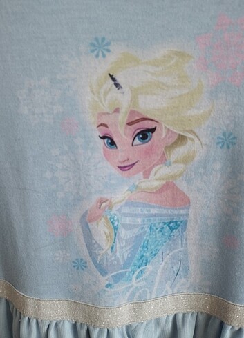 9 Yaş Beden Elsa elbise