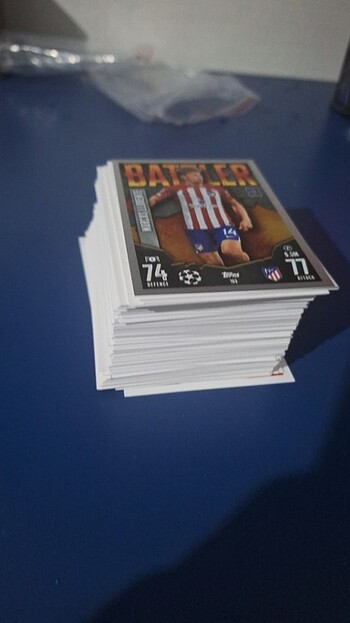 Topps / Panini Futbolcu Kartları