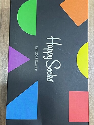 m Beden çeşitli Renk happy socks üçlü paket çorap