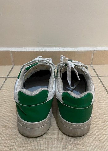 Yeşil Kadın Günlük Spor Ayakkabı - Görsel 4