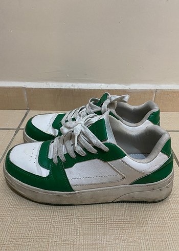 Yeşil Kadın Günlük Spor Ayakkabı - Görsel 3