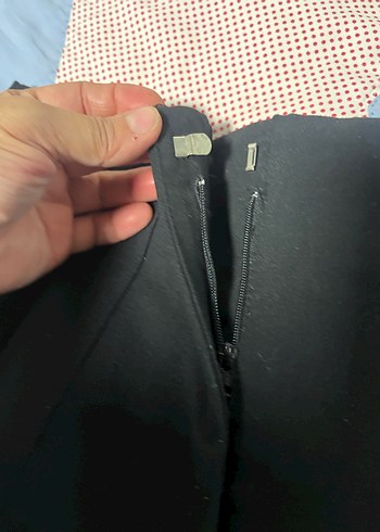 38 Beden siyah Renk Düz Siyah Pilili Kadın Kumaş Pantolon