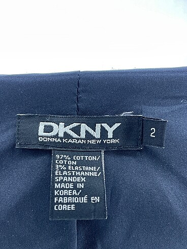 m Beden lacivert Renk DKNY Blazer %70 İndirimli.