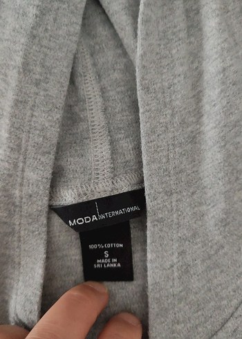 Gri Kadın Kısa Tulum Fermuarlı - Görsel 2