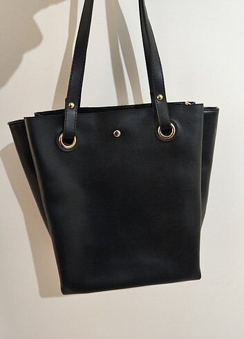 Siyah kol çantası  - Görsel 2