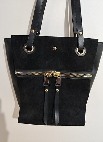 Siyah kol çantası  - Görsel 3