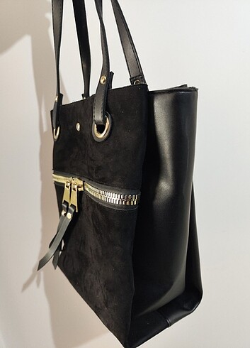 Siyah kol çantası  - Görsel 4