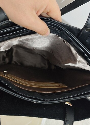 Siyah kol çantası  - Görsel 7
