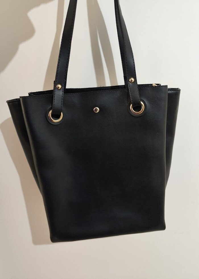 Siyah kol çantası  - Görsel 2