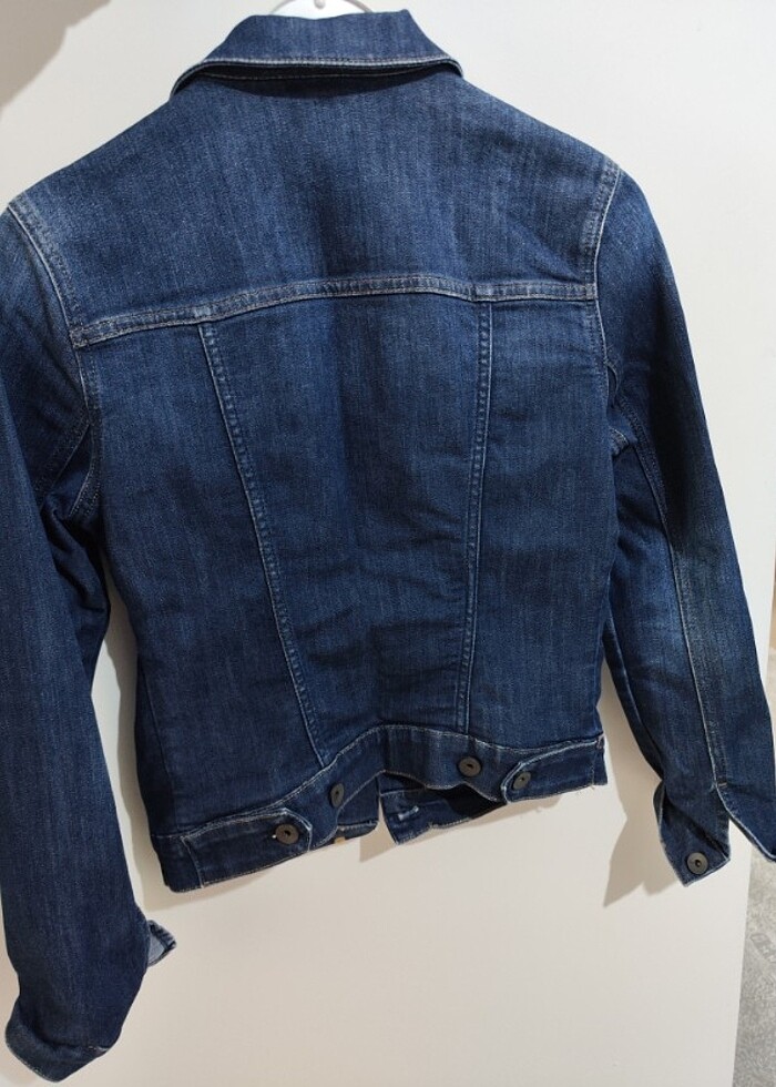 Mavi kot ceket  - Görsel 4