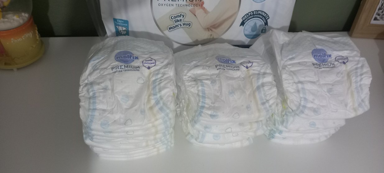 Molfix Premium Beyaz Göğüs Pedi 70'li - Görsel 3