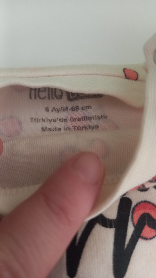 Bebek Kız Uzun Kollu Baskılı 2'li Takım - Görsel 4