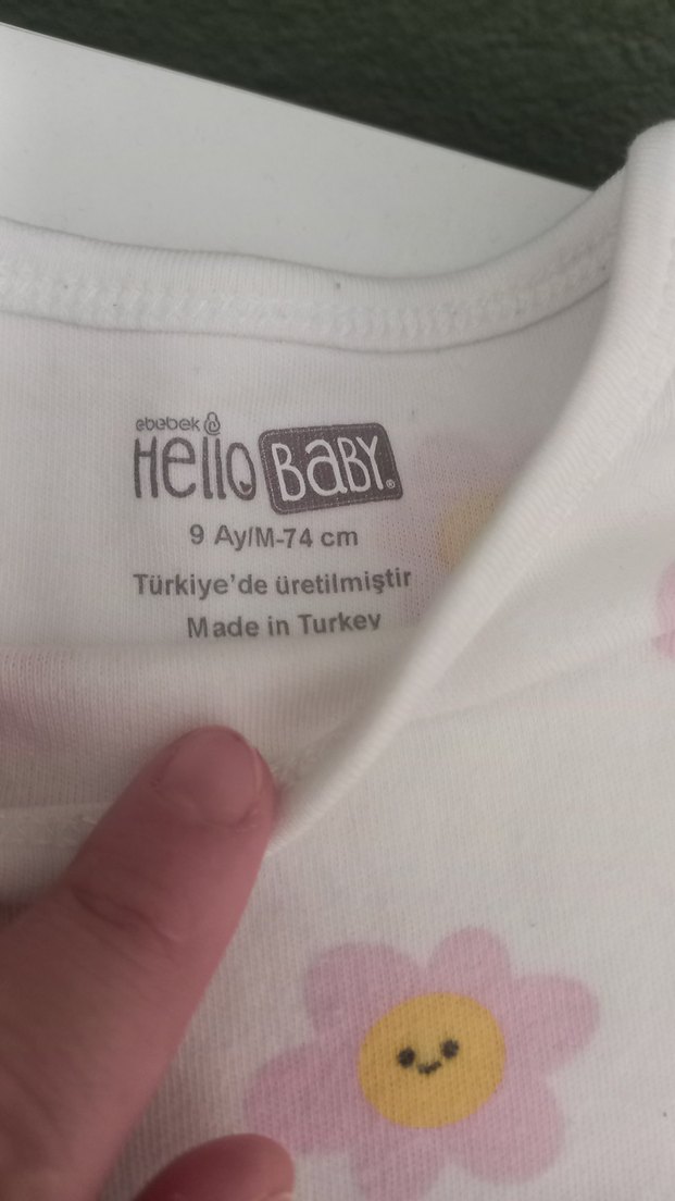 Bebek Kız Uzun Kollu Baskılı 2'li Takım - Görsel 5