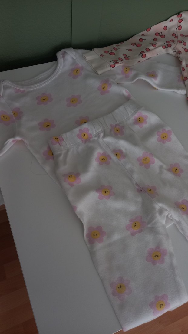 Bebek Kız Uzun Kollu Baskılı 2'li Takım - Görsel 2