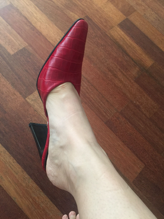 36 Beden kırmızı Renk Butik abiye ayakkabı