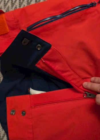 Erkek Fermuarlı Kayak Pantolonu - Görsel 5