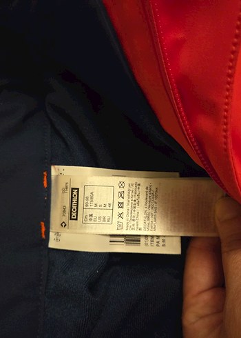 Erkek Fermuarlı Kayak Pantolonu - Görsel 8