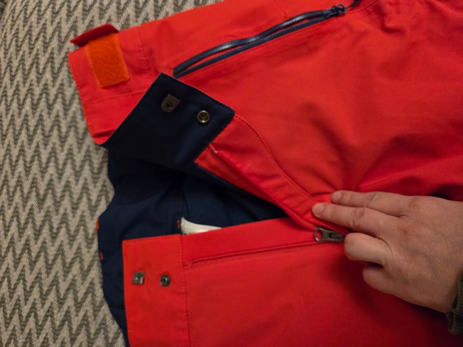 Erkek  Fermuarlı Kayak Pantolonu - Görsel 5