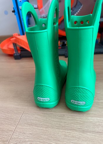 Crocs Yeşil Crocs Çocuk Lastik Çizme