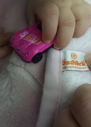 Pembe Desenli Çocuk Battaniyesi - Görsel 3