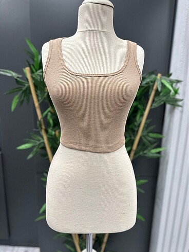 xl Beden Crop Camel XL Beden (imalattan satış)